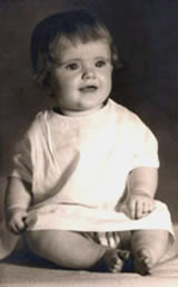 Marion Dane Bauer as a baby